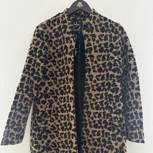 Lulus leopard coat